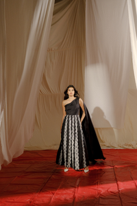 SHADOW LINE MAXI DRESS