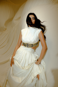 IVORY CREST MAXI DRESS
