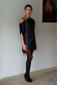 SOFT PETAL SHIFT DRESS