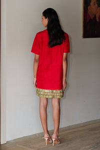 EMBER LINE SHIFT DRESS