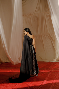 SHADOW LINE MAXI DRESS