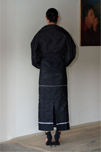 KANAP PANEL DRESS WITH RANI BOMBER JACKET