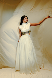 IVORY CREST MAXI DRESS