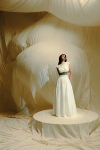 IVORY CREST MAXI DRESS