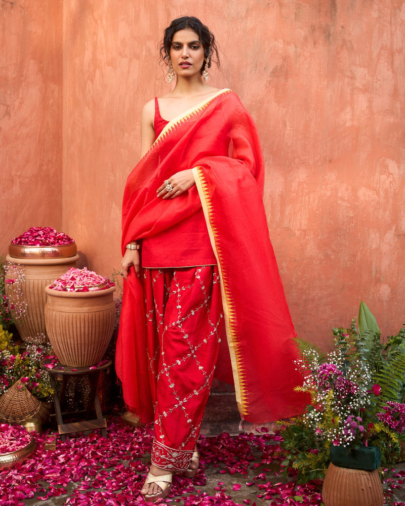 SINDOORI BLOOM SUIT