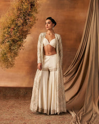 Pearl pareng Jacket and Garara set