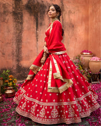 TAKHEL GULAL LEHENGA SET