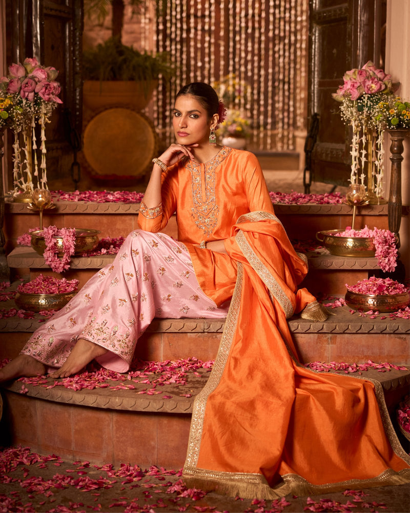 AMBER BLUSH ZARI SUIT