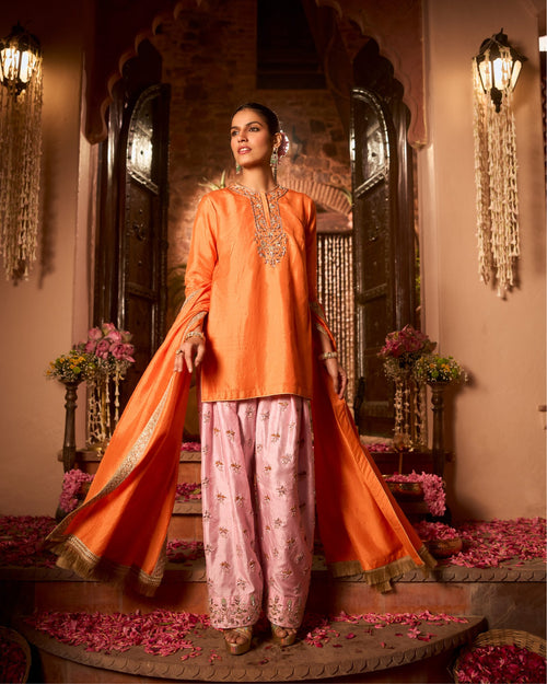 AMBER BLUSH ZARI SUIT