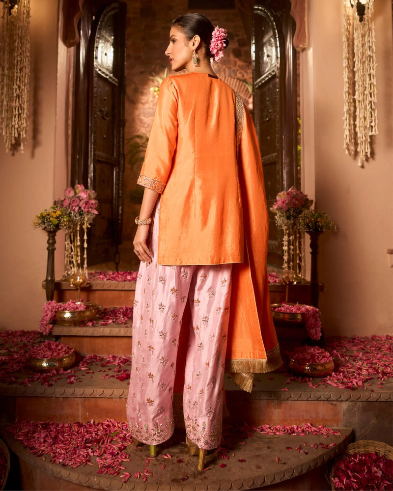 AMBER BLUSH ZARI SUIT